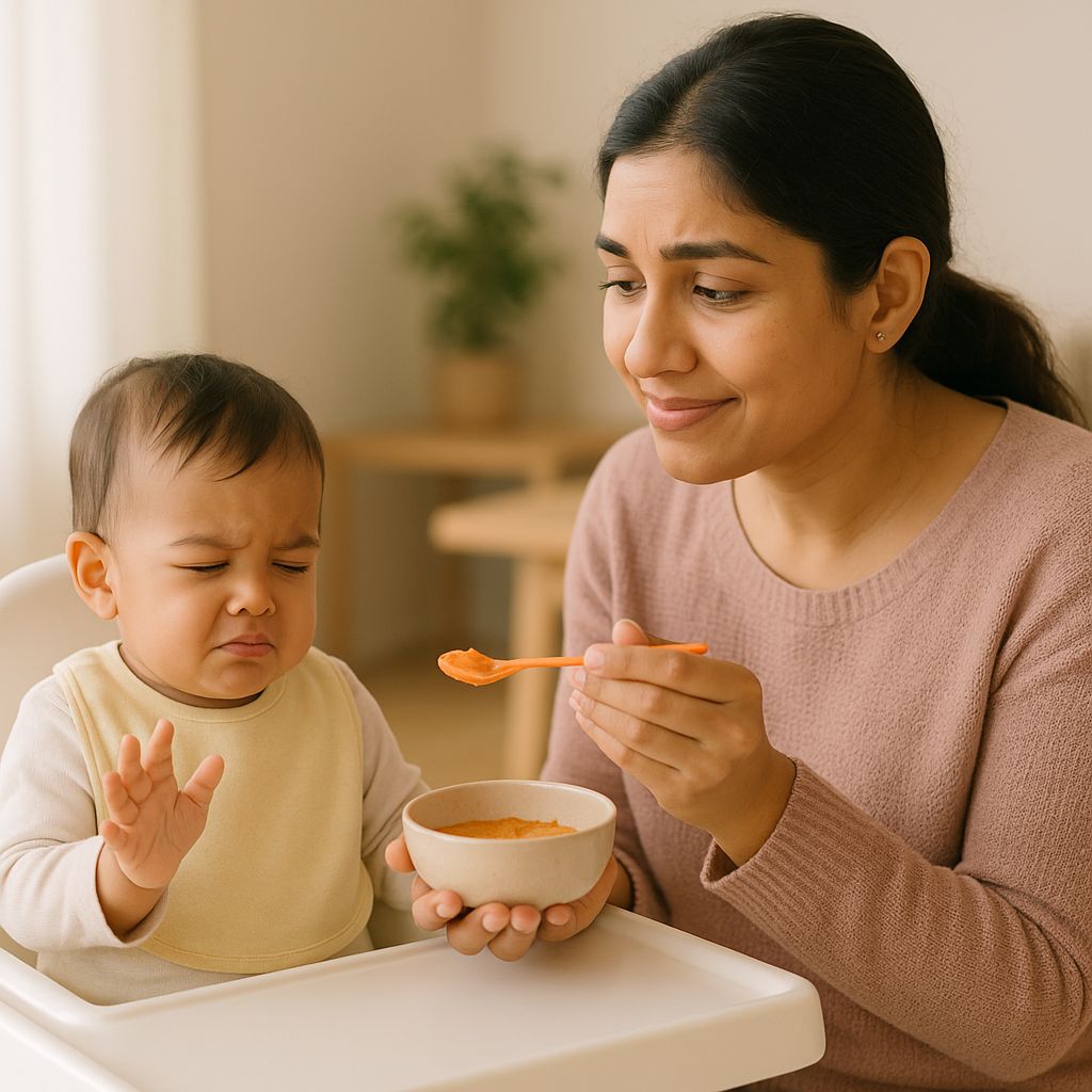 Baby Solid Food Refuse Kar Raha Hai? Kya Karein – Expert Tips for Parents