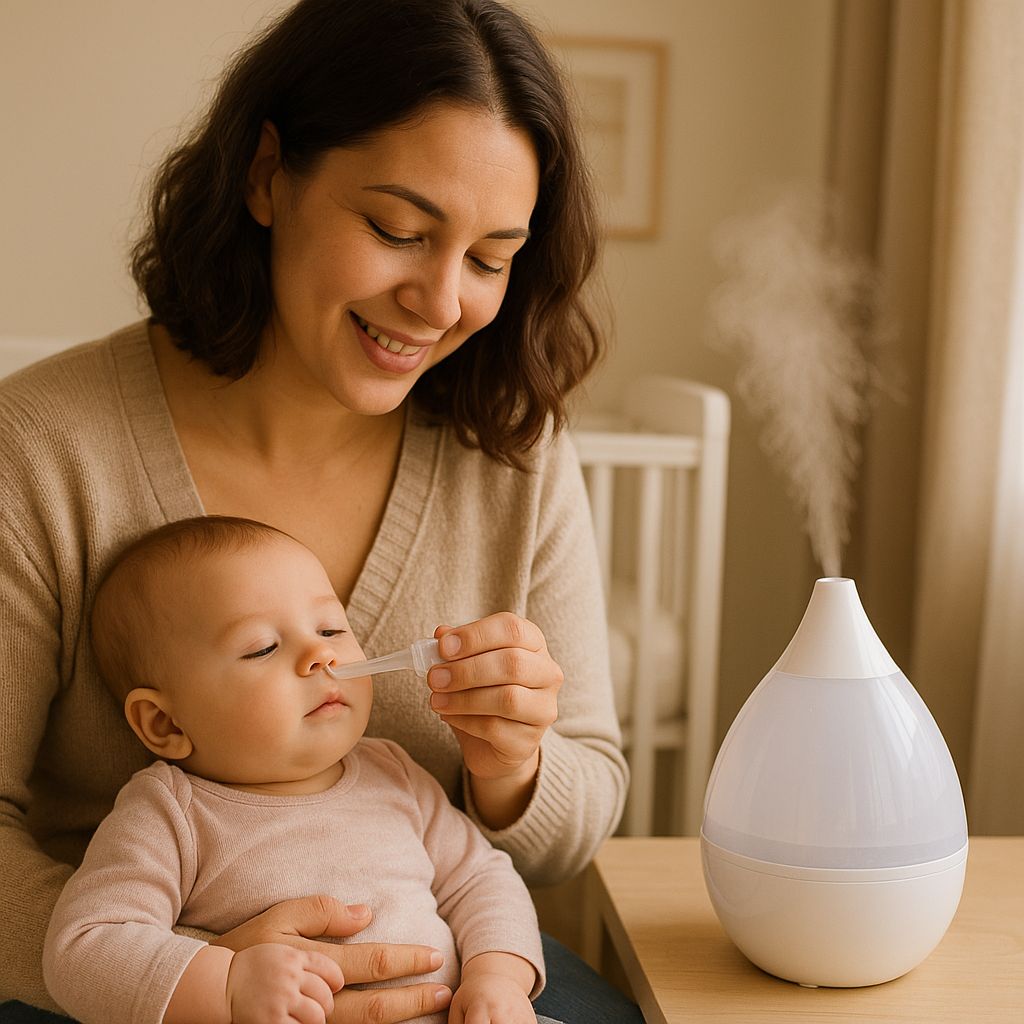 Steam, Saline or Humidifier? Best Home Remedies for Baby Congestion