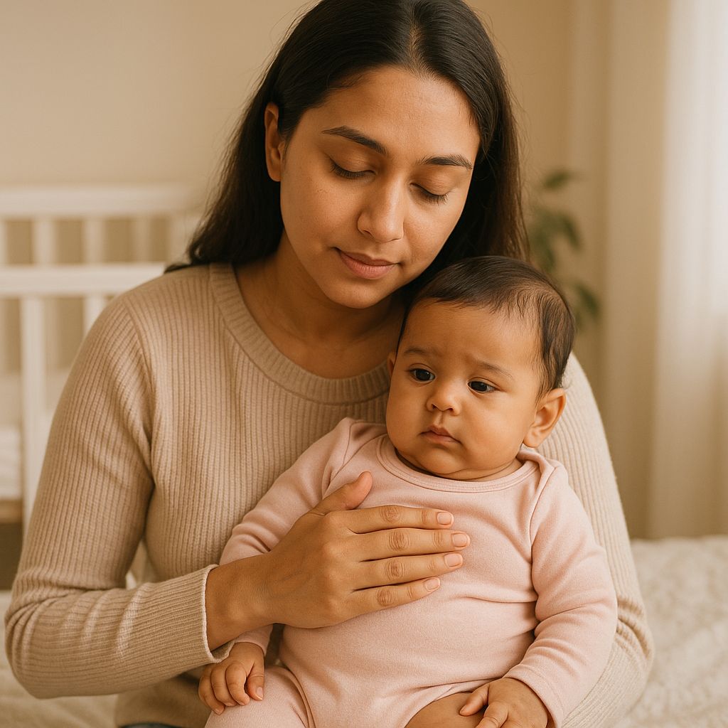 Baby Ka Body Garam Lag Raha Hai Par Fever Nahi? Kya Karein – Expert Guide for Parents