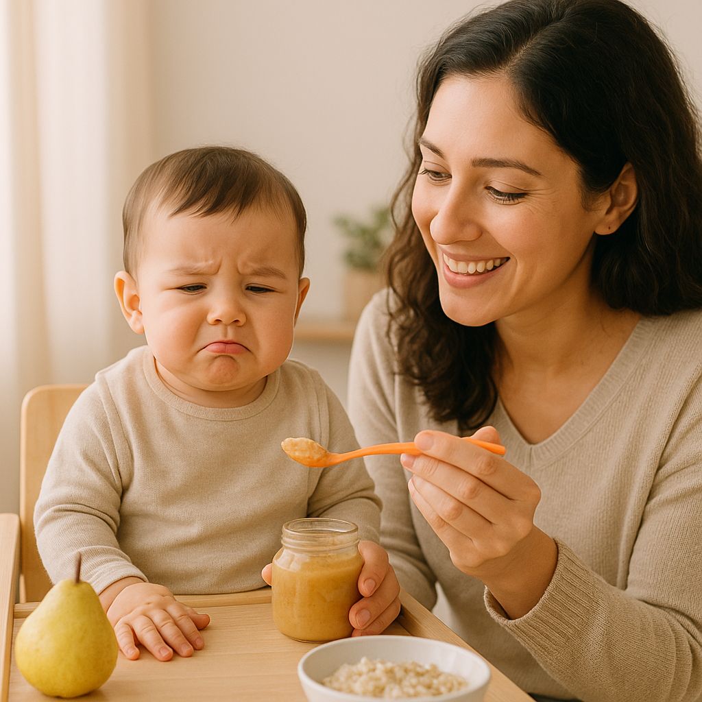 Constipation After Starting Solids: Home Remedies for Babies