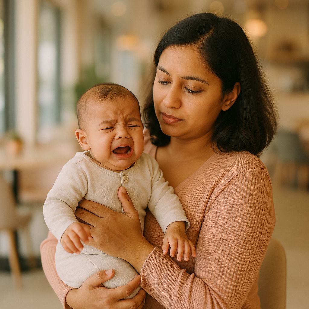 Baby Ko Public Place Mein Rote Kaise Handle Karein: Expert Parenting Tips