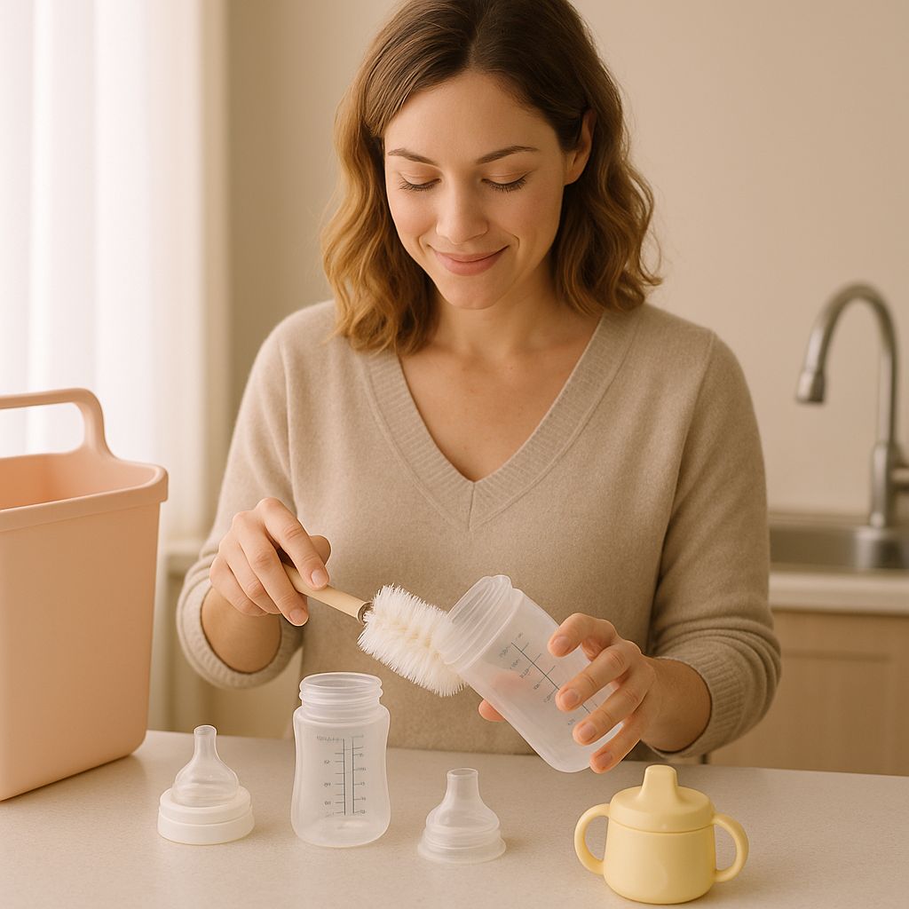 How to Clean Baby Bottles and Feeding Tools Properly: A Clinical Guide for Newborn Parents