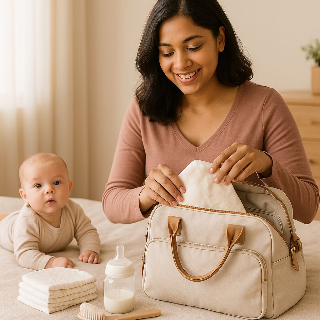 Baby Bag Mein Kya Kya Essentials Rakhein: Ek Complete Guide Har Parent Ke Liye