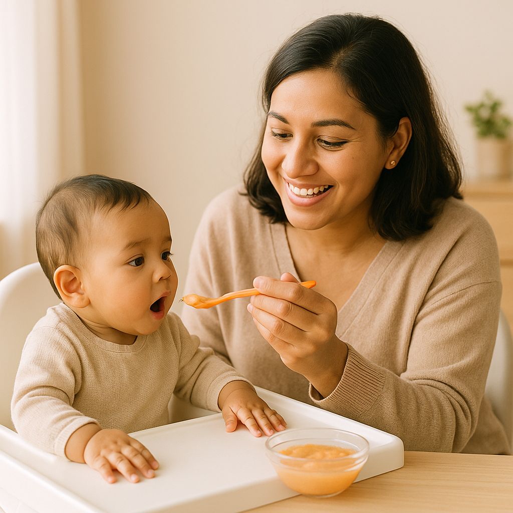 Baby Solid Food Kab Aur Kaise Start Karein: Ek Sampoorna Guide