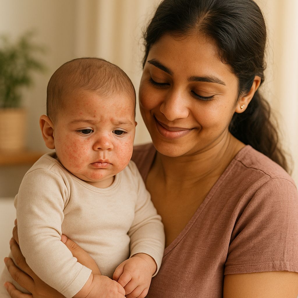 Skin Problems in Babies During Monsoon: Causes, Prevention, and Treatment