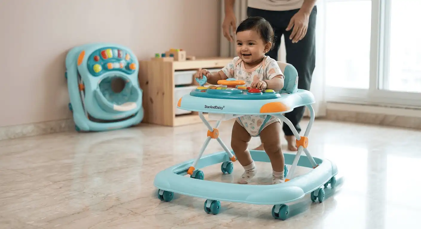 360° Baby Walker — Supporting First Steps the Right Way