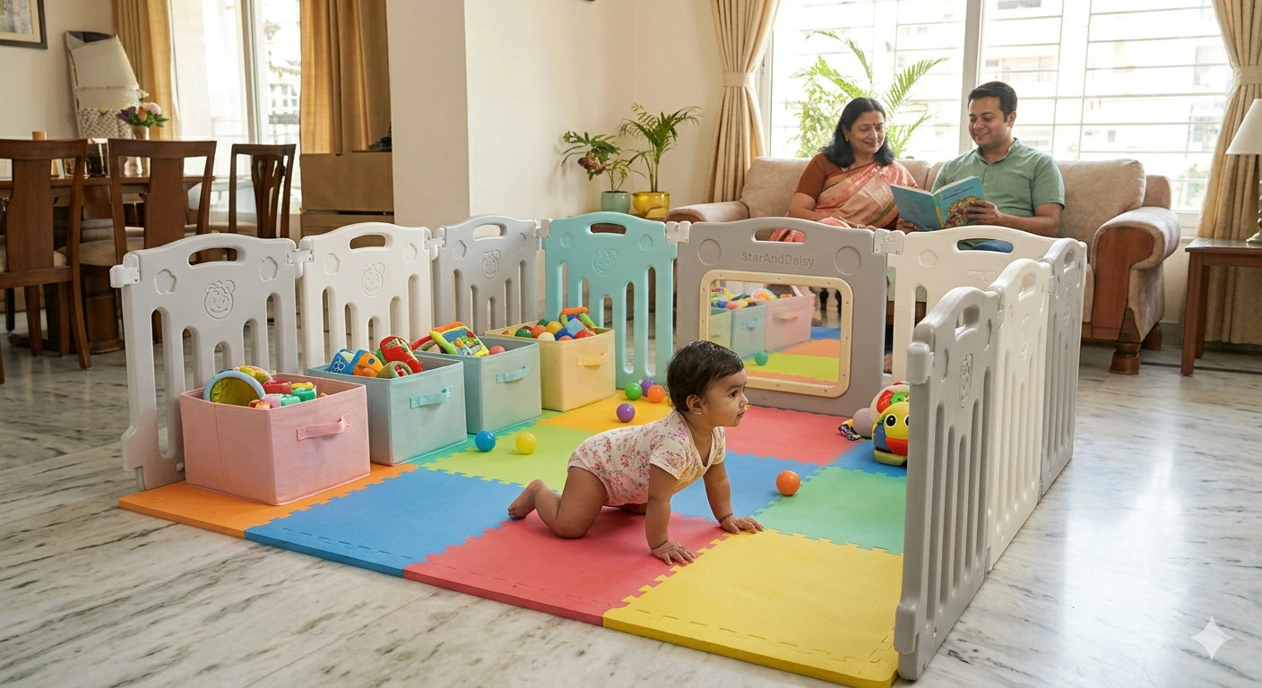 How to Create a Safe Play Area at Home for Babies